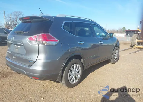 2014 Nissan Rogue Sv из США, поврежденный, VIN 5N1AT2MV7EC873520